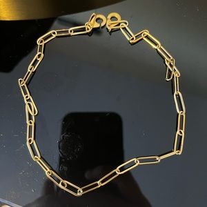 Slide jewelry chain necklace